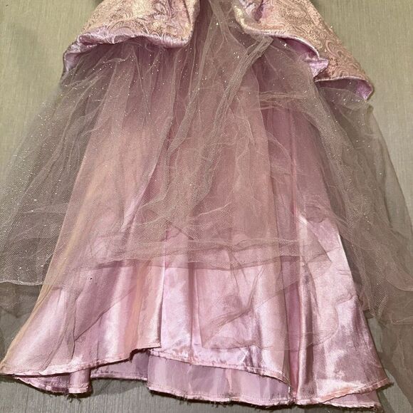 Girls Sz 6 Wishcraft Pink Formal Princess Dress Renassaince Gown Style Fancy - Picture 2 of 9